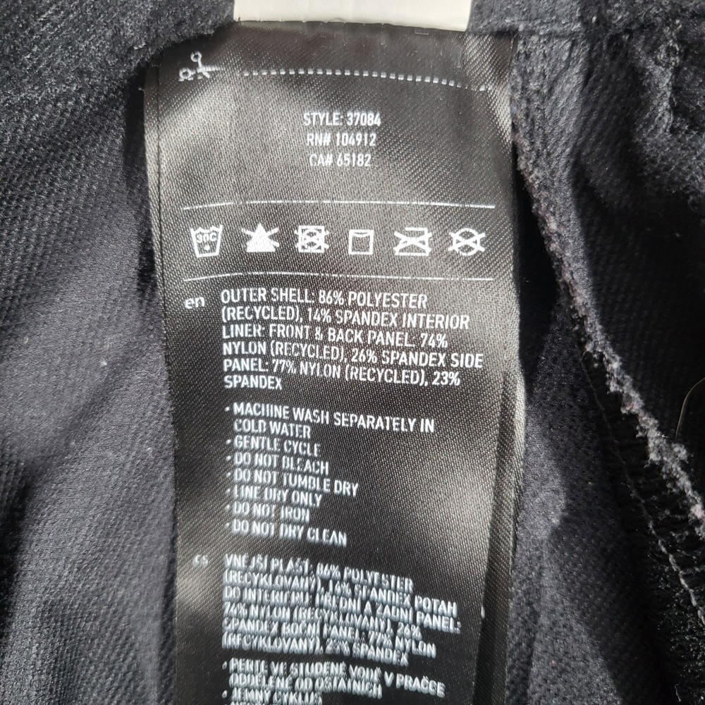Trek Shorts Men's Medium Black Zip Pocket Outdoor Hiking Cycling Activewear - Picture 9 of 10